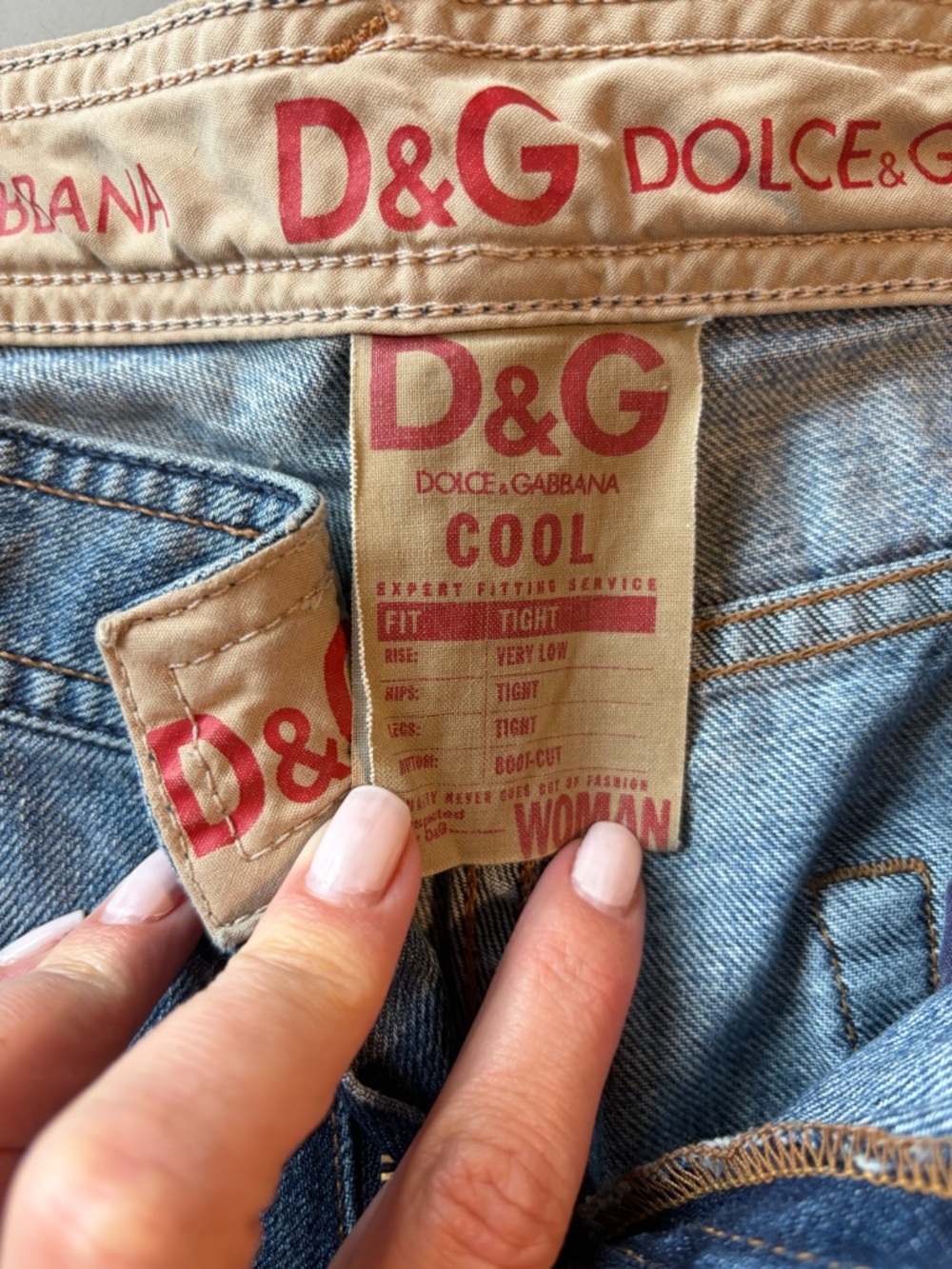 Dolce & Gabbana Light Wash Flare Jeans - Picture 3 of 6